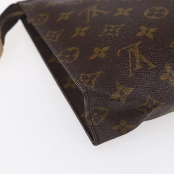 LOUIS VUITTON Monogram Poche Toilette 26 Pouch M47542 LV Auth kk587