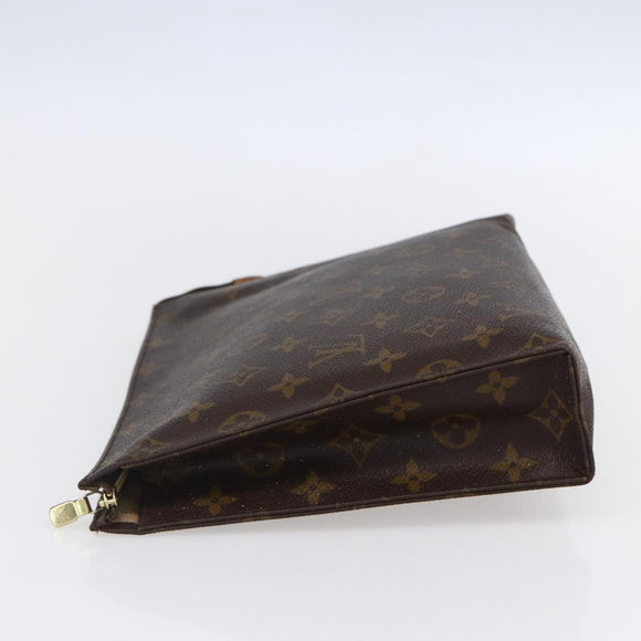 LOUIS VUITTON Monogram Poche Toilette 26 Pouch M47542 LV Auth kk587