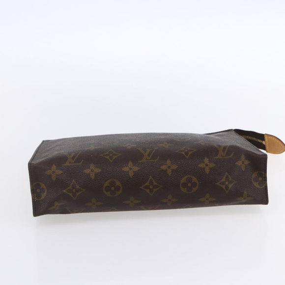 LOUIS VUITTON Monogram Poche Toilette 26 Pouch M47542 LV Auth kk587