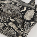 GUCCI Hand Bag Nylon Beige Gold 002 8080 Auth kk590-12