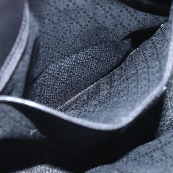 GUCCI Hand Bag Nylon Beige Gold 002 8080 Auth kk590