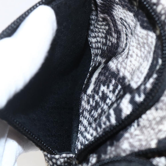 GUCCI Hand Bag Nylon Beige Gold 002 8080 Auth kk590