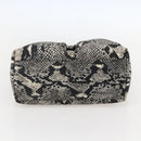 GUCCI Hand Bag Nylon Beige Gold 002 8080 Auth kk590-9