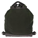 PRADA Backpack Nylon Khaki Silver Auth kk592-3