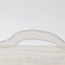HERMES Vinyl Kelly Hand Bag Vinyl Clear Auth kk593-8