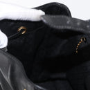 GUCCI Bamboo Backpack Leather Black Gold 003 2058 0016 Auth kk594-23