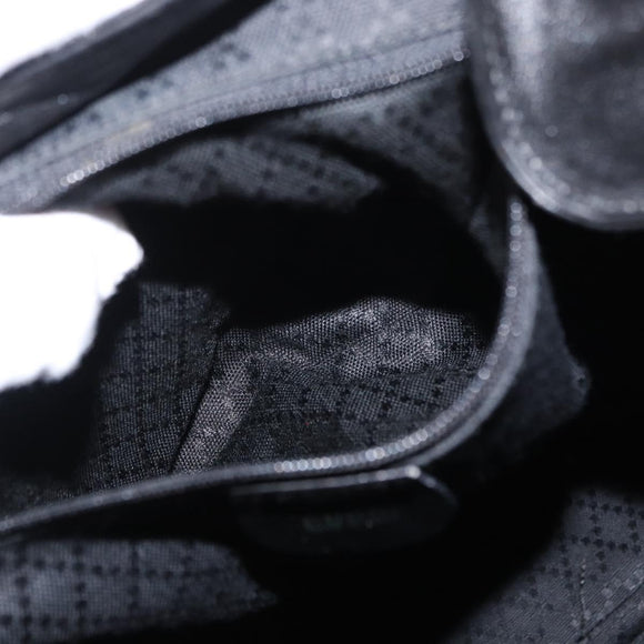 GUCCI Bamboo Backpack Leather Black Gold 003 2058 0016 Auth kk594