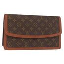 LOUIS VUITTON Monogram Pochette Dam GM Clutch Bag M51810 LV Auth kk595-1