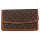 LOUIS VUITTON Monogram Pochette Dam GM Clutch Bag M51810 LV Auth kk595-13