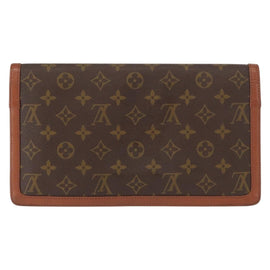 LOUIS VUITTON Monogram Pochette Dam GM Clutch Bag M51810 LV Auth kk595 - 0