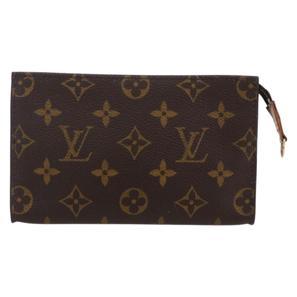 LOUIS VUITTON Monogram Bucket PM Accessory Pouch LV Auth kk596
