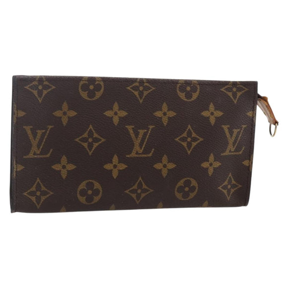 LOUIS VUITTON Monogram Bucket GM Accessory Pouch LV Auth kk597