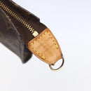 LOUIS VUITTON Monogram Bucket GM Accessory Pouch LV Auth kk597-8