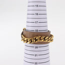 FENDI Bracelet Leather Beige Auth kk598-11