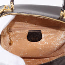 GUCCI Bamboo Vanity Hand Bag Patent 2way Black Gold 000 3270 0323 Auth kk600-22