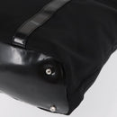 GUCCI Bamboo Hand Bag Nylon Black Silver 000 1998 0508 Auth kk602-11