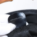 GUCCI Bamboo Hand Bag Nylon Black Silver 000 1998 0508 Auth kk602-21