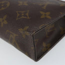 LOUIS VUITTON Monogram Poche Toilette 15 Pouch M47546 LV Auth kk611-15