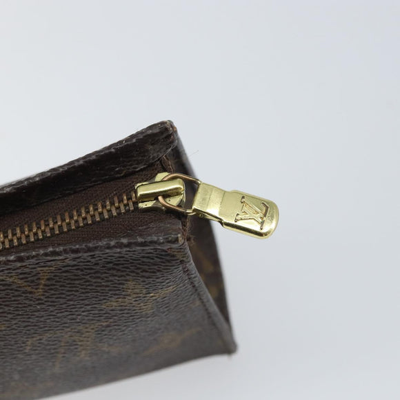 LOUIS VUITTON Monogram Poche Toilette 15 Pouch M47546 LV Auth kk611