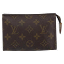 LOUIS VUITTON Monogram Poche Toilette 15 Pouch M47546 LV Auth kk611-13