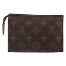 LOUIS VUITTON Monogram Poche Toilette 15 Pouch M47546 LV Auth kk611-2
