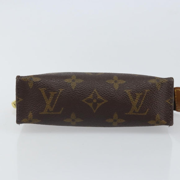 LOUIS VUITTON Monogram Poche Toilette 15 Pouch M47546 LV Auth kk611