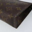 LOUIS VUITTON Monogram Poche Toilette 15 Pouch M47546 LV Auth kk611-7