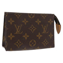 LOUIS VUITTON Monogram Poche Toilette 15 Pouch M47546 LV Auth kk612-1