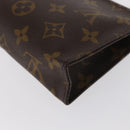 LOUIS VUITTON Monogram Poche Toilette 15 Pouch M47546 LV Auth kk612-16