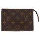 LOUIS VUITTON Monogram Poche Toilette 15 Pouch M47546 LV Auth kk612-13