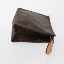 LOUIS VUITTON Monogram Poche Toilette 15 Pouch M47546 LV Auth kk612-3