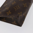 LOUIS VUITTON Monogram Poche Toilette 15 Pouch M47546 LV Auth kk612-7