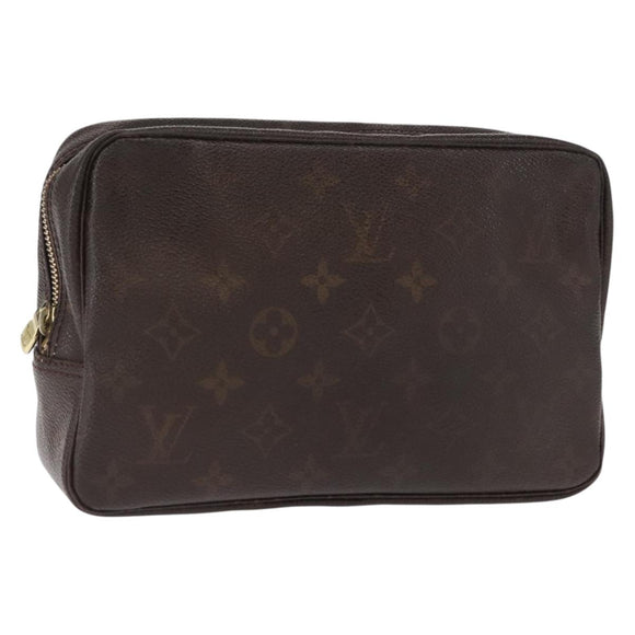 LOUIS VUITTON Monogram Trousse Toilette 23 Clutch Bag M47524 LV Auth kk613