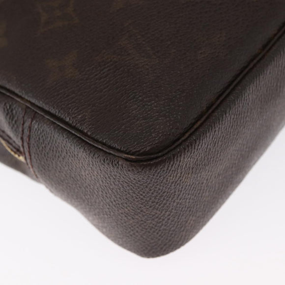 LOUIS VUITTON Monogram Trousse Toilette 23 Clutch Bag M47524 LV Auth kk613