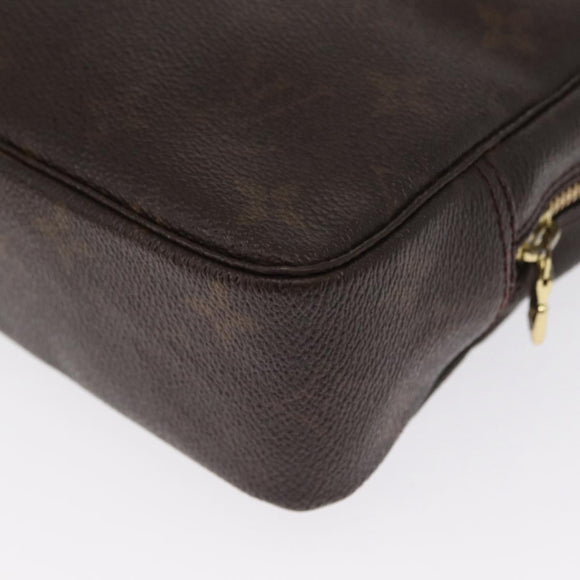 LOUIS VUITTON Monogram Trousse Toilette 23 Clutch Bag M47524 LV Auth kk613