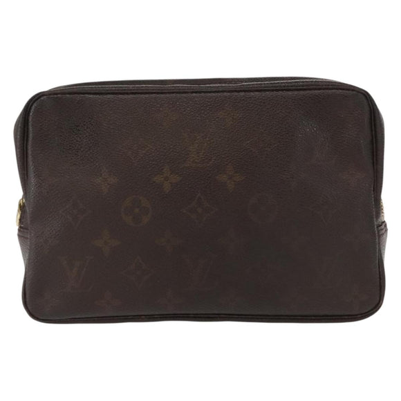 LOUIS VUITTON Monogram Trousse Toilette 23 Clutch Bag M47524 LV Auth kk613