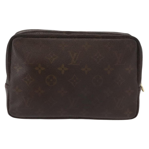 LOUIS VUITTON Monogram Trousse Toilette 23 Clutch Bag M47524 LV Auth kk613