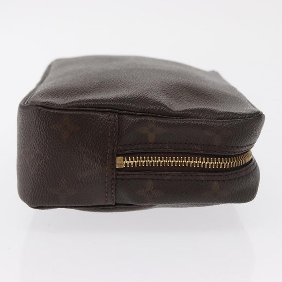 LOUIS VUITTON Monogram Trousse Toilette 23 Clutch Bag M47524 LV Auth kk613