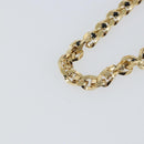 GIVENCHY Bracelet metal Gold Tone Auth kk615-2