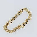 GIVENCHY Bracelet metal Gold Tone Auth kk615-3