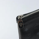 MCM Logogram Vicetos Bag PVC Leather MCM × Loveless Black Silver Auth kk620-13