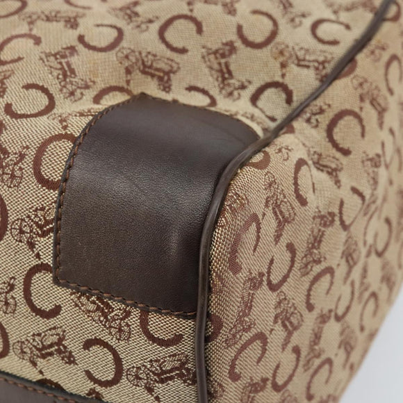 CELINE C Sulky Hand Bag Canvas Brown Auth kk621