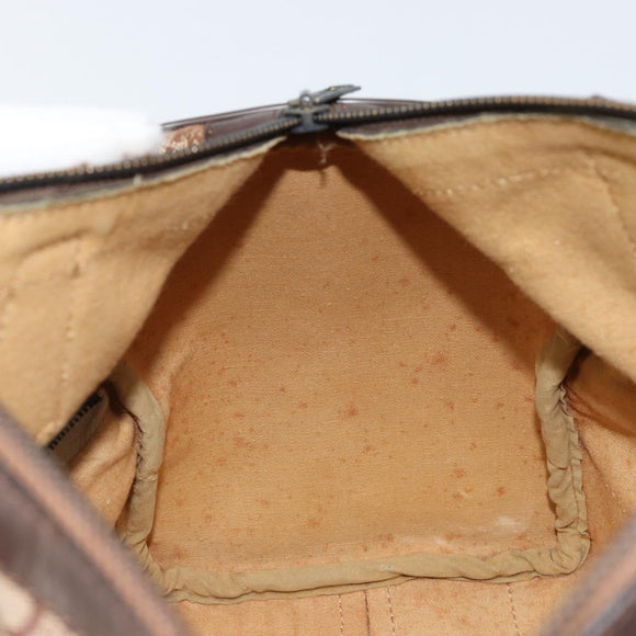 CELINE C Sulky Hand Bag Canvas Brown Auth kk621