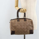 CELINE C Sulky Hand Bag Canvas Brown Auth kk621-19