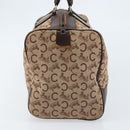 CELINE C Sulky Hand Bag Canvas Brown Auth kk621-4
