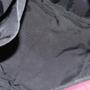 BURBERRY Nova Check Blue Label Hand Bag Nylon 2 Set Black Red Auth kk626-9