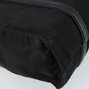 PRADA Hand Bag Nylon Black Silver Auth kk630-16
