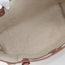 GUCCI GG Supreme Tragetasche PVC Beige Gold 197953 Auth kk637-10
