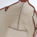 GUCCI GG Supreme Tote Bag PVC Beige Gold 197953 Auth kk637-16