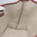 GUCCI GG Supreme Tragetasche PVC Beige Gold 197953 Auth kk637-19